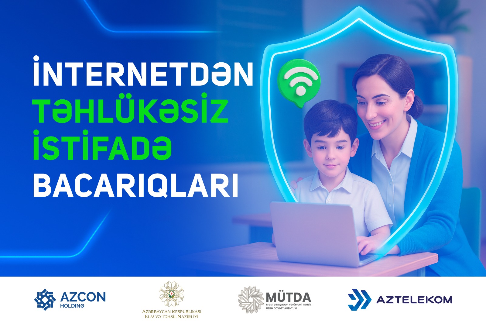 “İnternetdən təhlükəsiz istifadə bacarıqları” layihəsi çərçivəsində növbəti təlimlər təşkil olunub
